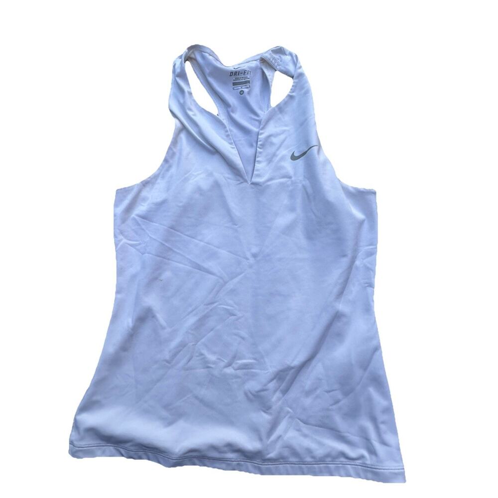 Nike dri-fit Tank Top size Medium white